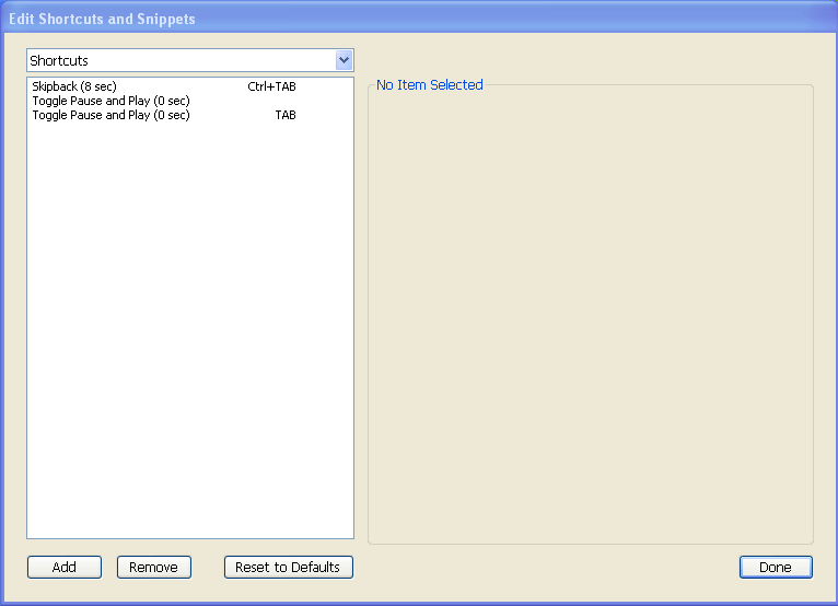 does textexpander work with inqscribe