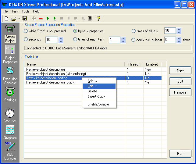 DTM DB Stress latest version - Get best Windows software