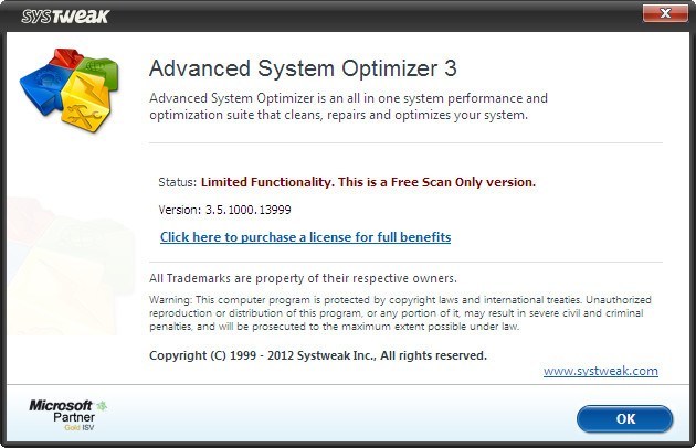 Advanced System Optimizer 3.81.8181.238 instal