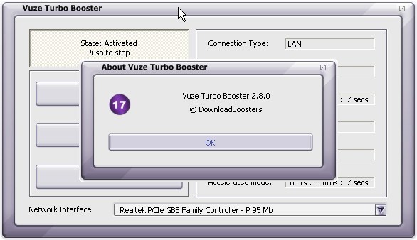 Vuze Turbo Booster - Screenshot #4