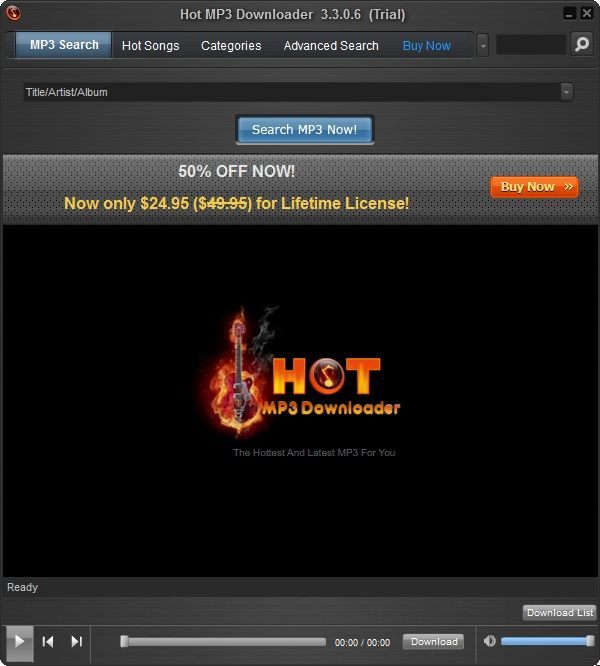 Hot MP3 Downloader - Screenshot #13