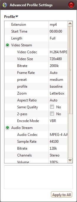 4Media PS3 Video Converter - Screenshot #2