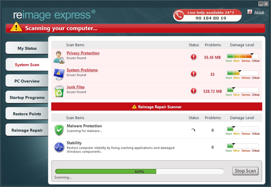 Reimage Box Reimage Express latest version - Get best Windows software