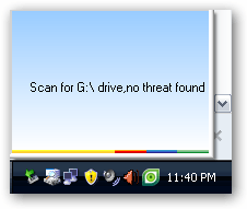 USB Virus Scan - Screenshot #1
