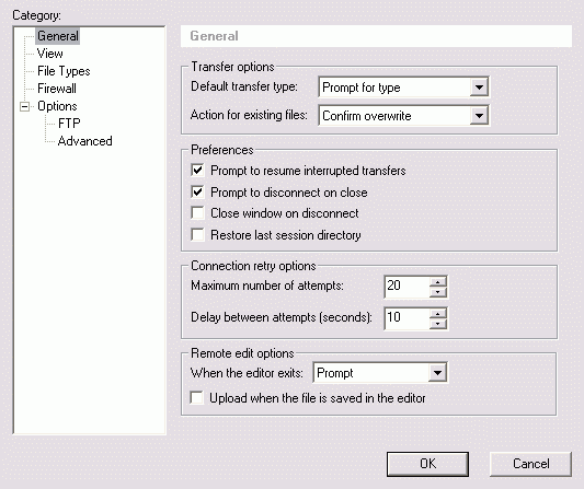 VanDyke Software AbsoluteFTP - Screenshot #2