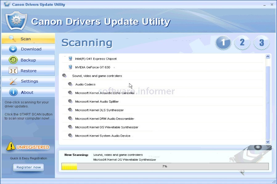 Canon Drivers Update Utility - Screenshot #3