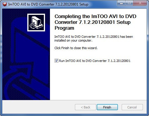ImTOO AVI to DVD Converter - Screenshot #6