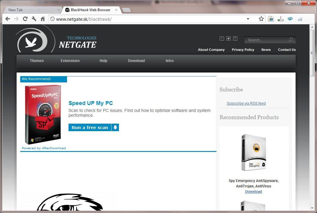BlackHawk Web Browser - Screenshot #18