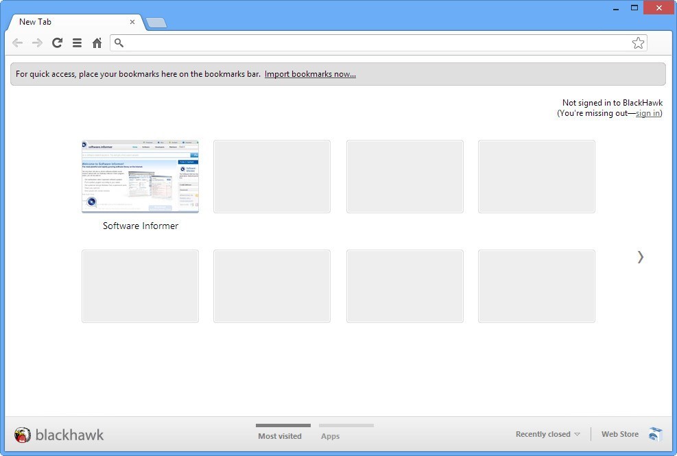 BlackHawk Web Browser - Screenshot #13