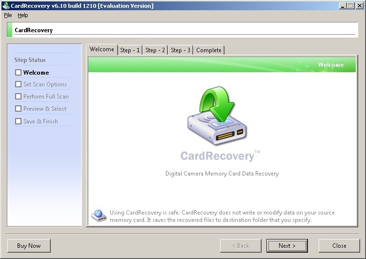 CardRecovery - Screenshot #7