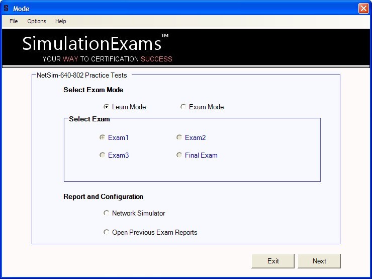 Exam Simulator For CCNA - Screenshot #3