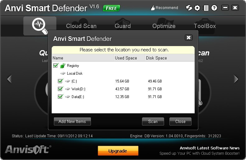 free anvi smart defender