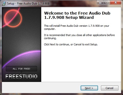 Free Audio Dub - Screenshot #3