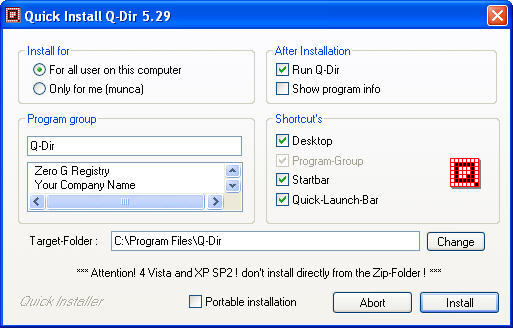 free Q-Dir 11.32 for iphone instal