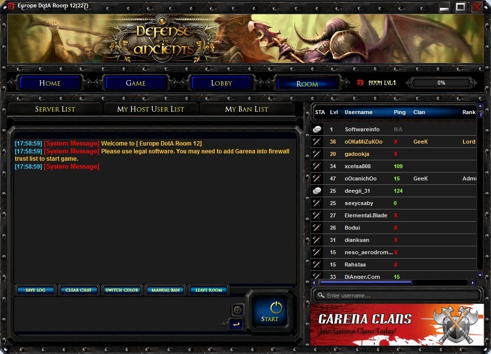 Garena Plus - Screenshot #1
