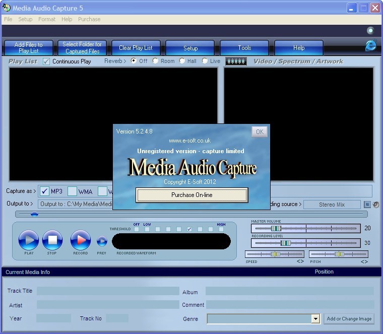 Media Audio Capture latest version Get best Windows software