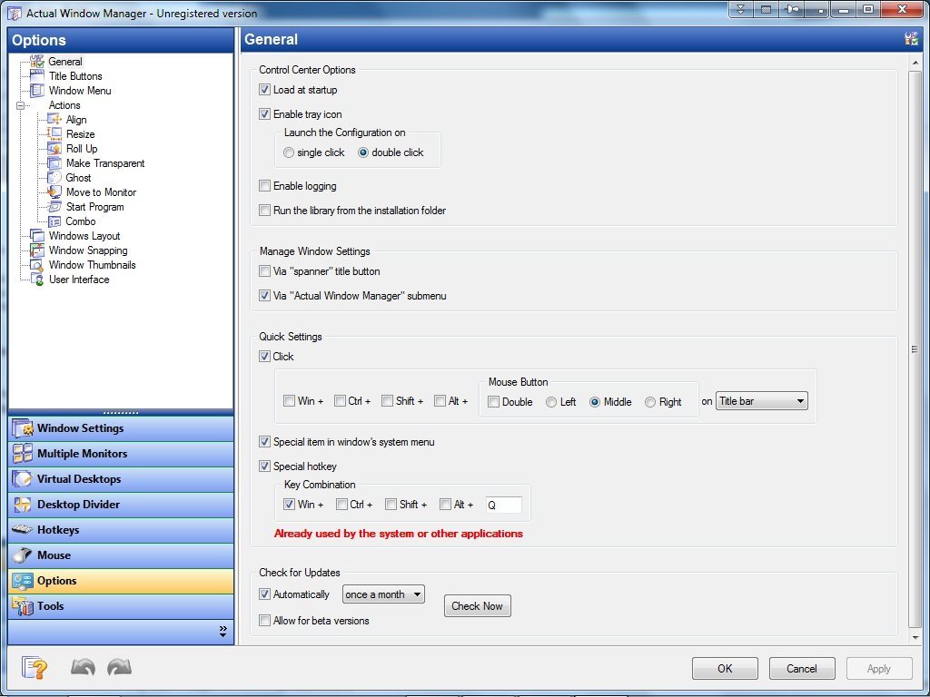 Actual Window Manager 8.15 free instal