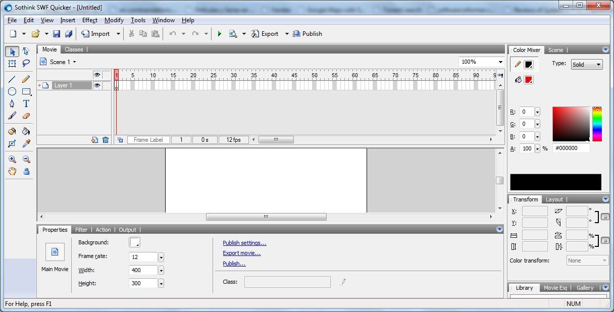 Sothink SWF Quicker - Screenshot #6