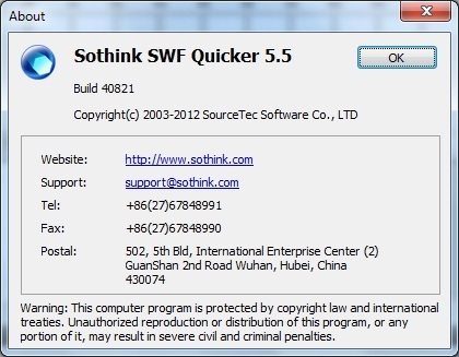 Sothink SWF Quicker - Screenshot #4