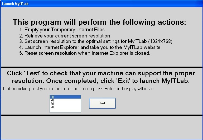 myitlab - Screenshot #1