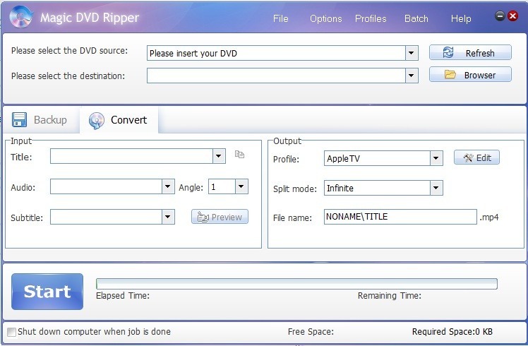 Magic DVD Ripper - Screenshot #22
