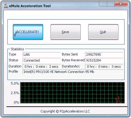 eMule Acceleration Tool - Screenshot #5