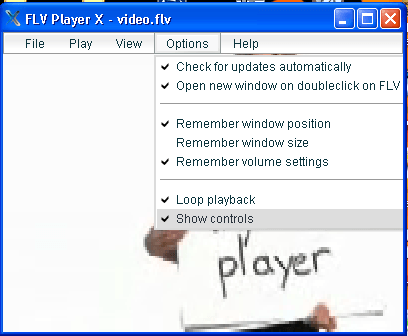 FLV Player X - Screenshot #4