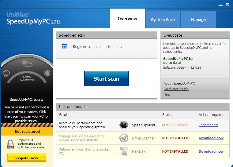 SpeedUpMyPC - Screenshot #7