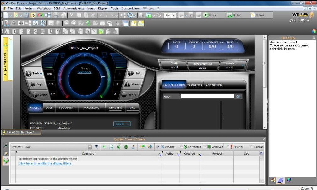 WinDev Express - Screenshot #3