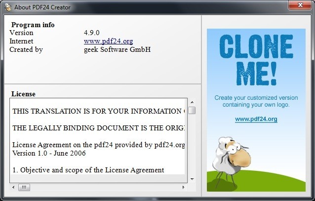 PDF24 Creator 11.13 instal the last version for mac