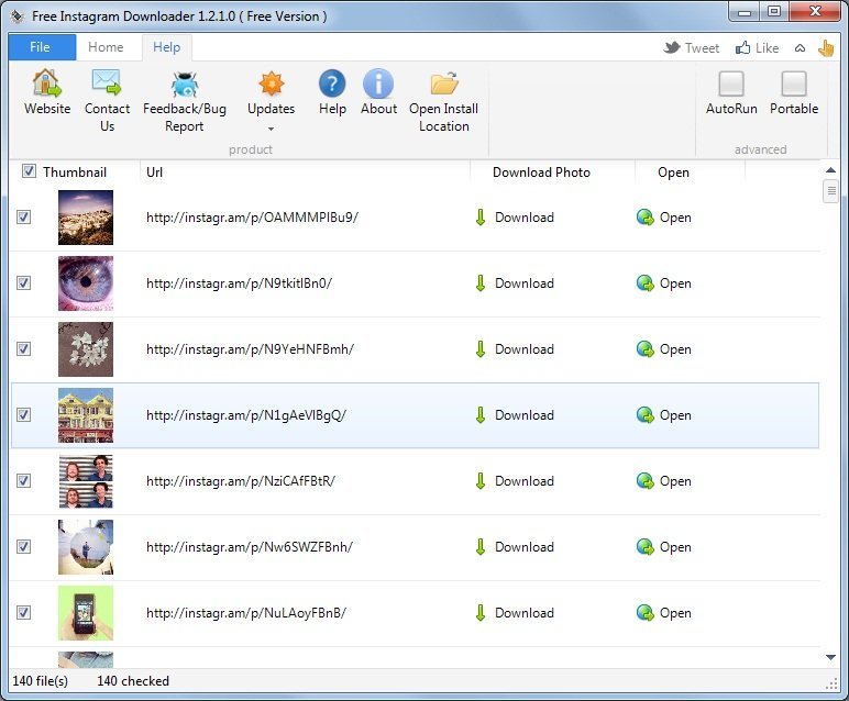 Free Instagram Downloader - Screenshot #2