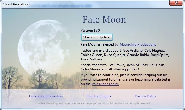 Pale Moon 32.3.1 instal the last version for android