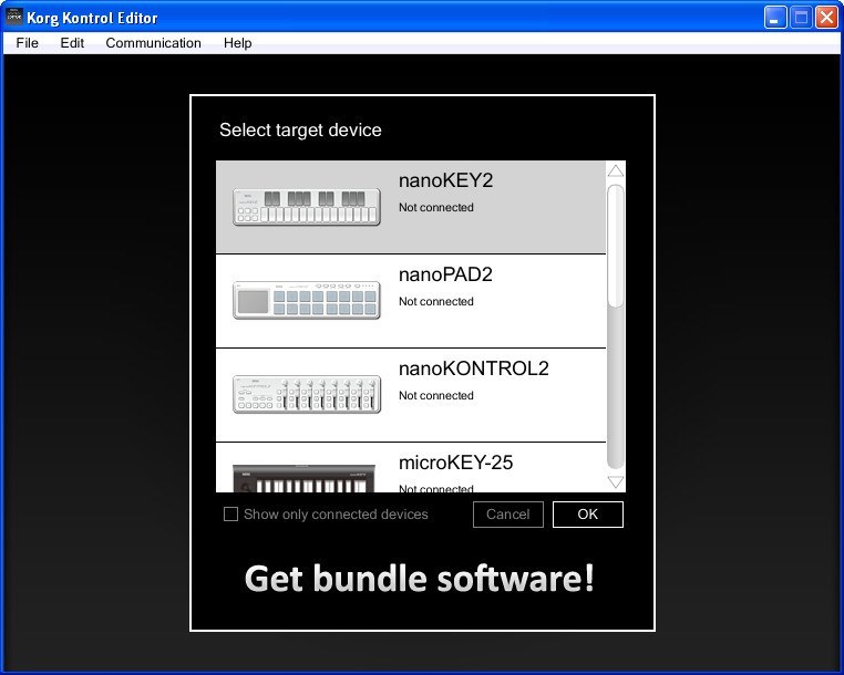 Korg kontrol editor mac os x