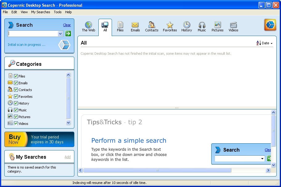 can copernic desktop search corporate search outlook