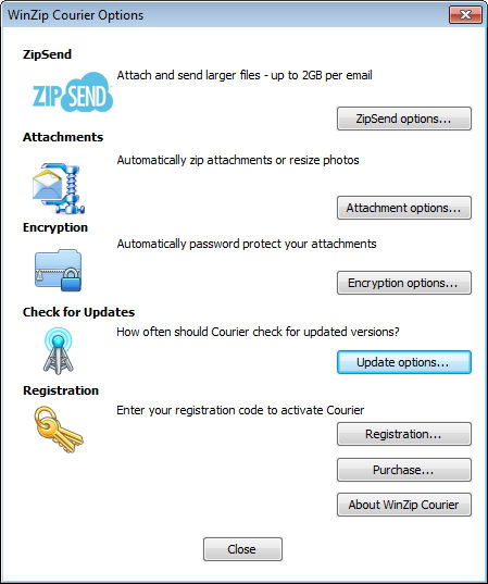 WinZip Courier - Screenshot #18