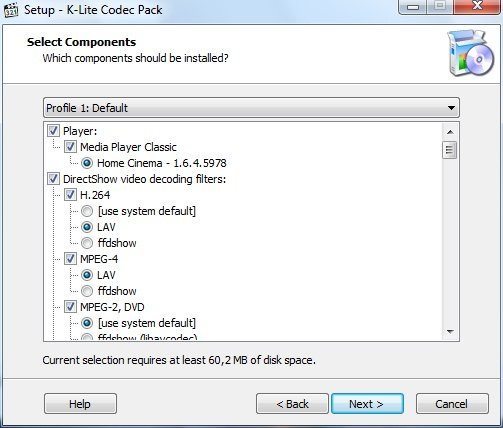 K-Lite Codec Pack - Screenshot #22