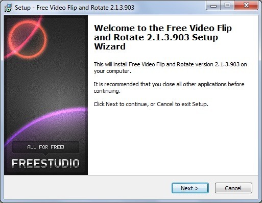 flip video rotate image