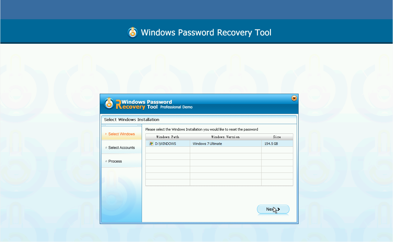 Recover восстановление пароля