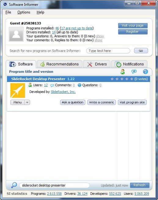 SlideRocket Desktop Presenter - Screenshot #2