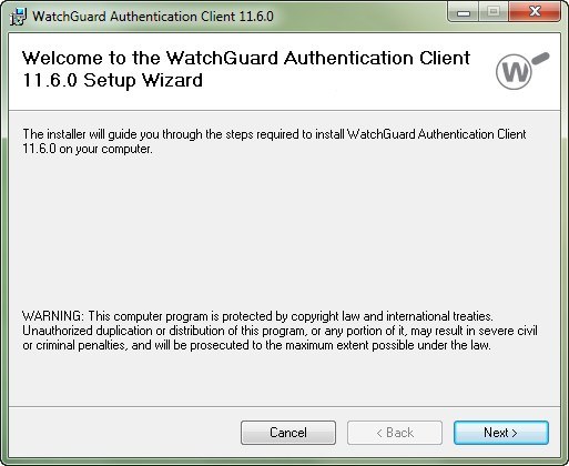 watchguard mac client