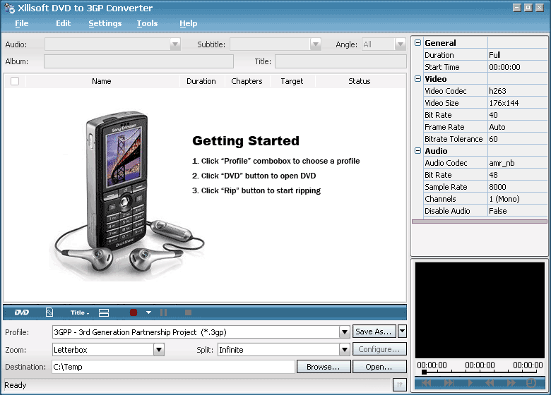 Xilisoft 3GP Video Converter - Screenshot #20
