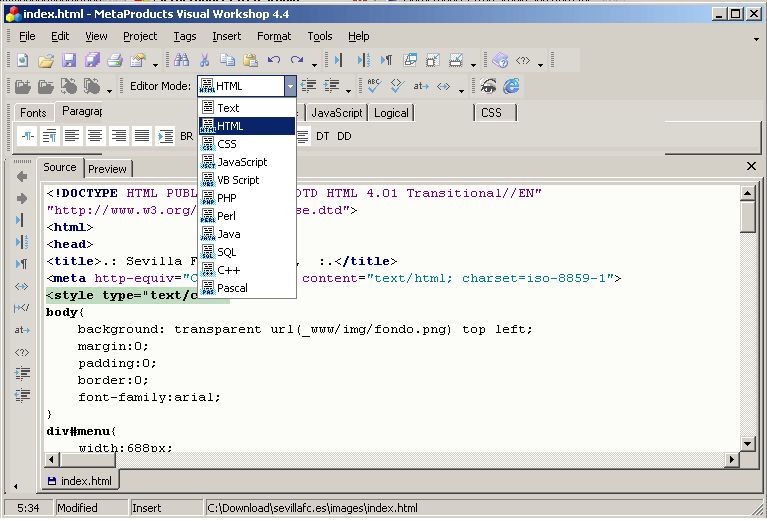 MetaProducts Web Studio - Screenshot #2