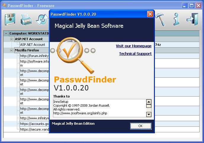 magical jelly bean wifi password revealer