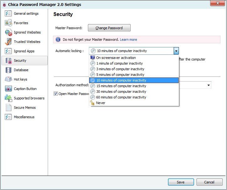 Chica Password Manager - Screenshot #3