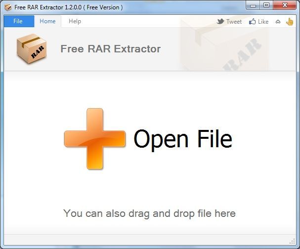 Free RAR Extractor - Screenshot #3