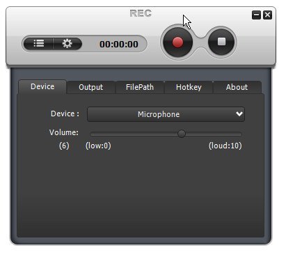 Weeny Free Audio Recorder - Screenshot #3