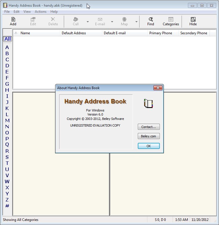 Handy Address Book - Screenshot #9