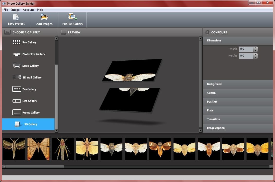 Photo Gallery Builder latest version Get best Windows software