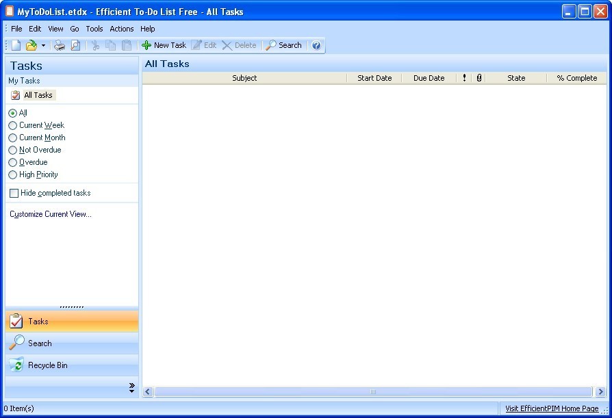 Efficient To-Do List Free - Screenshot #4