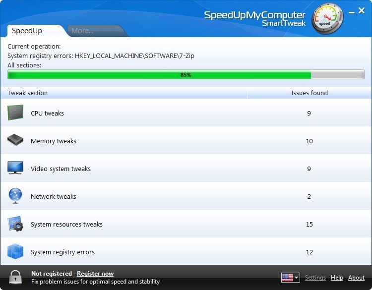 SpeedUpMyComputer - Screenshot #5